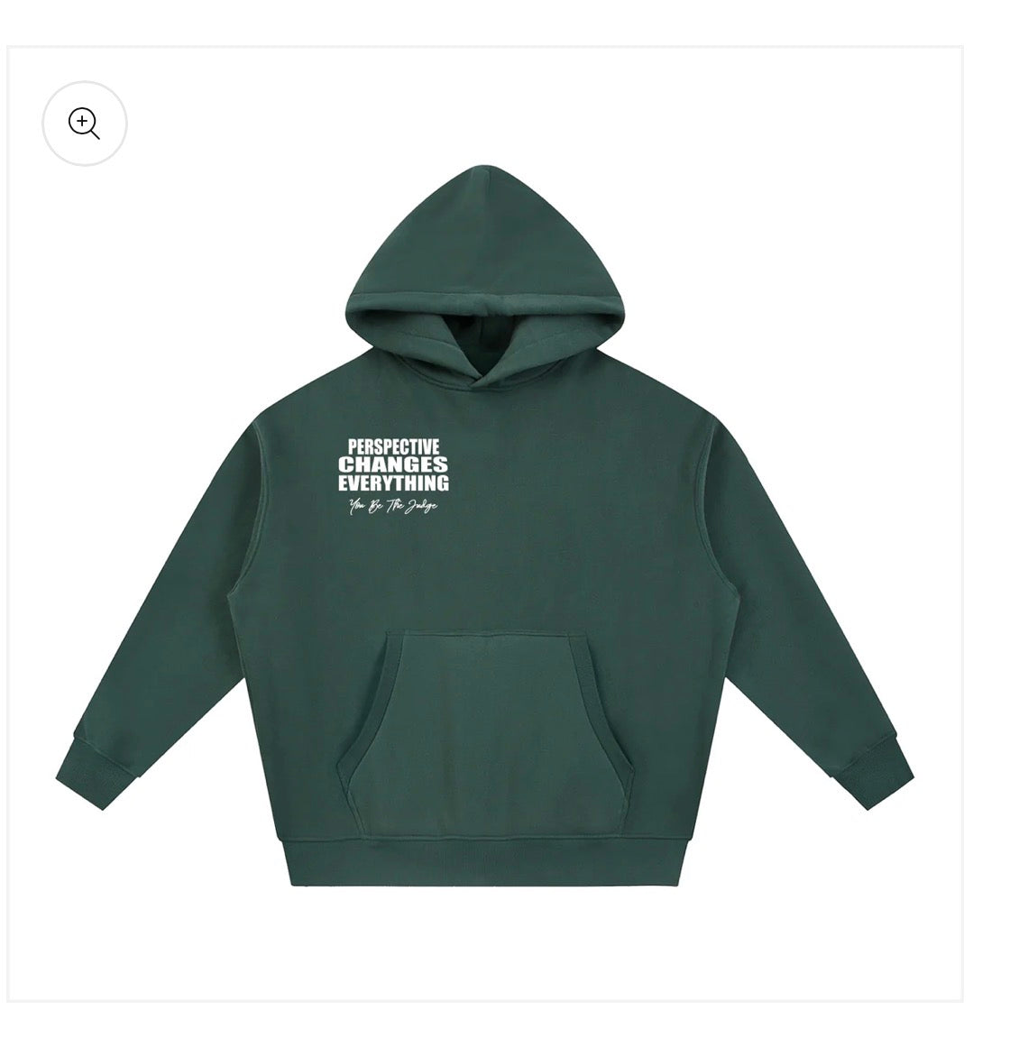 Essential Oversized Boxy Fit Fleece Hoodie