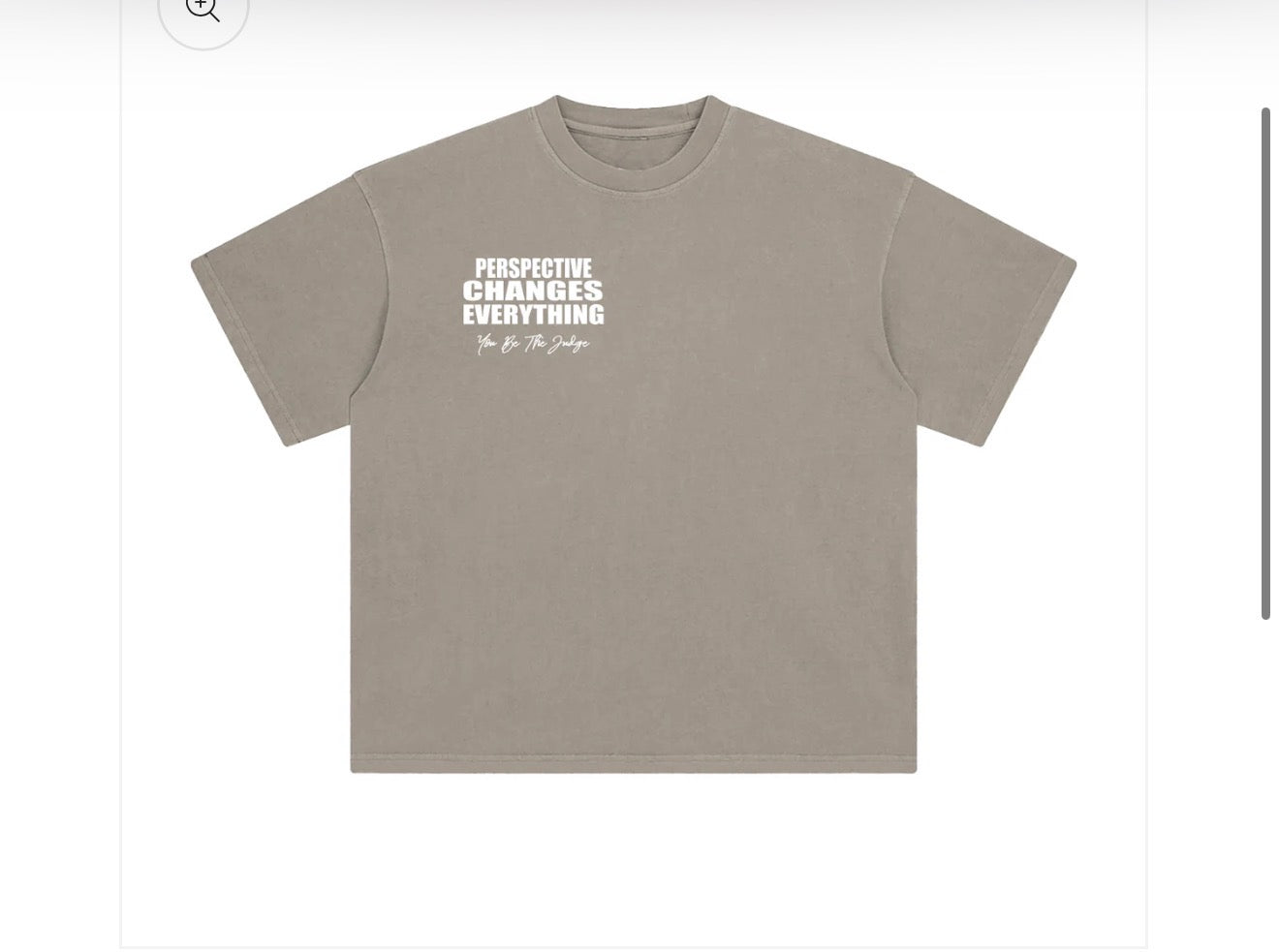 Enzyme Washed T-Shirt