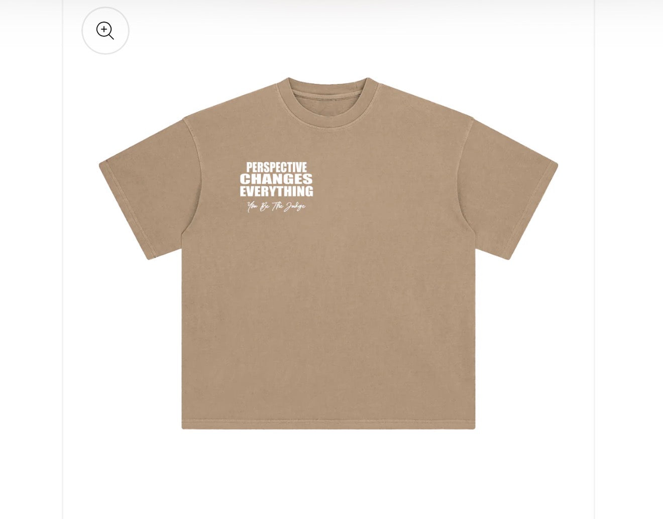 Enzyme Washed T-Shirt