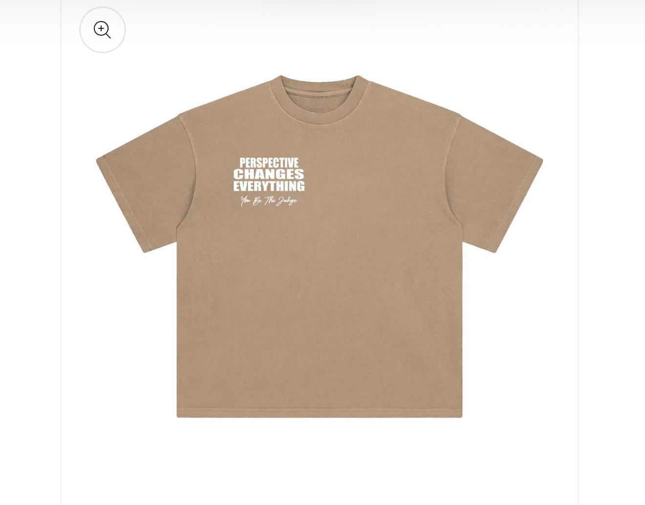 Enzyme Washed T-Shirt