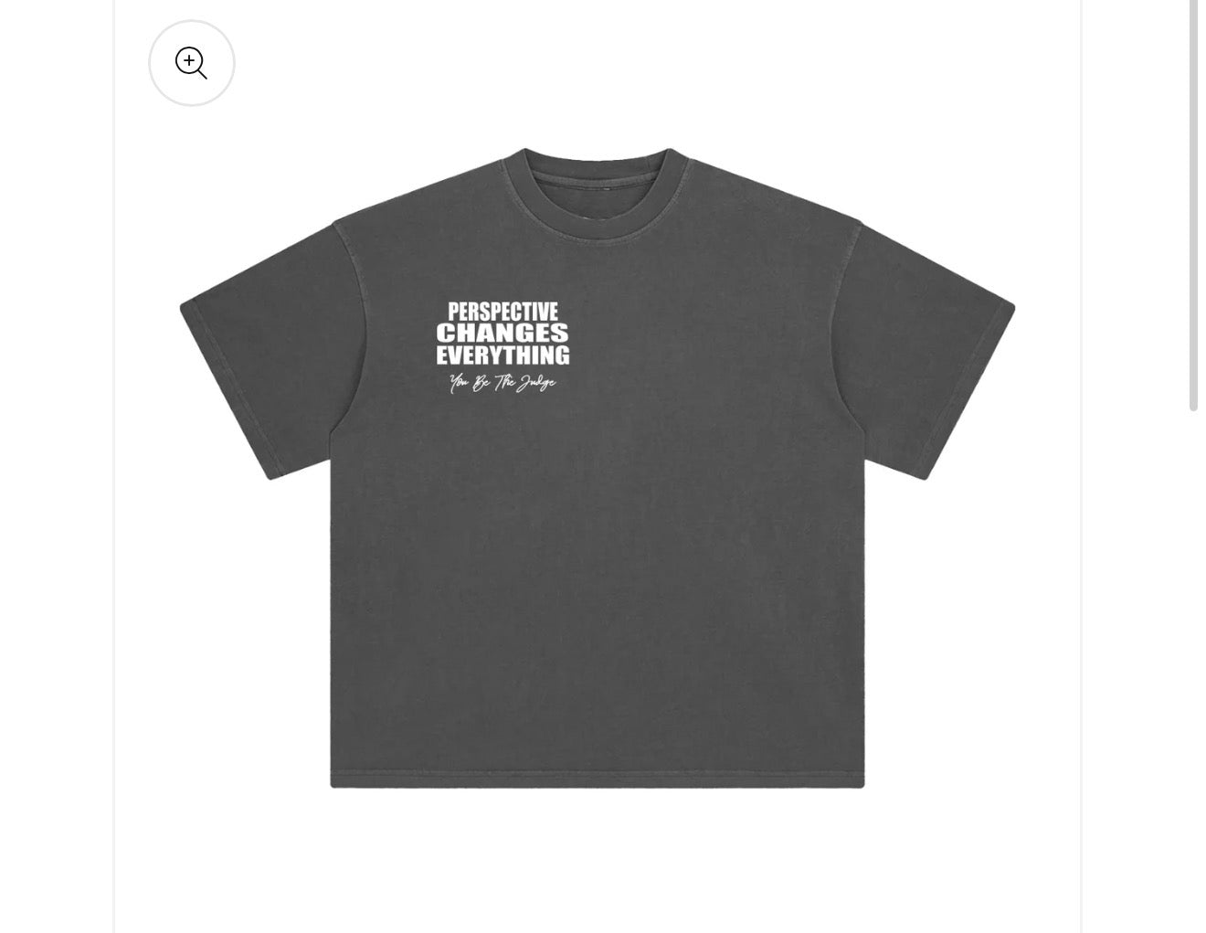 Enzyme Washed T-Shirt